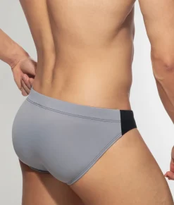 Briefs<Addicted Bicolor Swim Brief