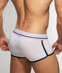 Trunks<Addicted Cotton Curved Trunk White