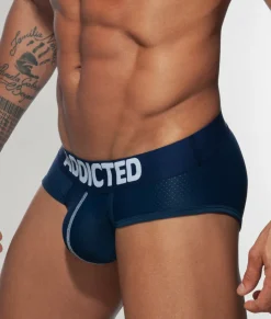 Briefs<Addicted Push Up Mesh Brief