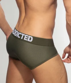 Briefs<Addicted Push Up Mesh Brief