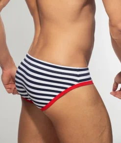 Briefs<Addicted Sailor Swim Bikini Brief Red