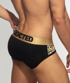 Briefs<Addicted Versailles Panels Brief Black