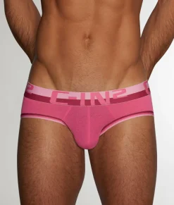 Briefs<C-IN2 Mesh Low Rise Brief