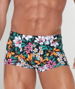 Trunks<CODE 22 Nerja Swim Trunk Black