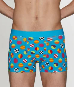 Trunks<Happy Socks Clashing Dot Trunk Blue Clashing Dot