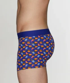 Trunks<Happy Socks Hamburger Trunk Blue Hamburger