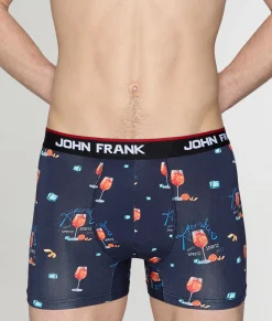 Trunks<John Frank Digital World Spritz Modal Trunk Multicolor