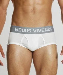 Briefs<Modus Vivendi Classic Fly Brief White