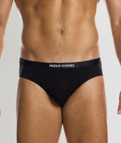 Briefs<Modus Vivendi Silk Brief Black