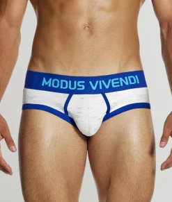 Briefs<Modus Vivendi Upcycle Classic Brief Blue