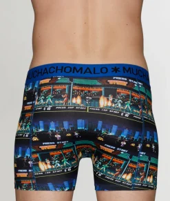Boxer Briefs<Muchachomalo Boxing Experience Boxer Brief Blue Print