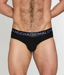 Briefs<Muchachomalo Just Flowers Brief Black Solid
