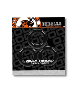 Play<OXBALLS 3-Pack of Stretchy Willy Rings Cockrings
