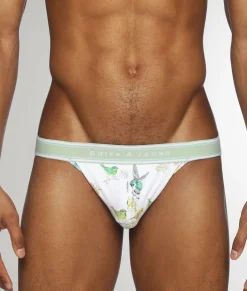 Jockstraps<Parke u0026 Ronen Parke & Ronen Bird Song Jockstrap Bird Song White