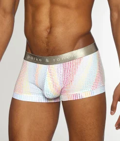 Trunks<Parke u0026 Ronen Parke & Ronen Pride Funfetti Low-Rise Trunk