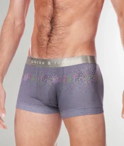 Trunks<Parke u0026 Ronen Parke & Ronen Printed Low Rise Trunk