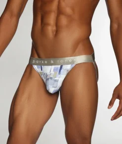 Jockstraps<Parke u0026 Ronen Parke & Ronen Printed Low-Rise Jockstrap