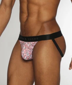Jockstraps<Parke u0026 Ronen Parke & Ronen Printed Low-Rise Jockstrap
