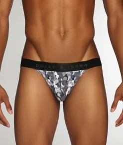 Jockstraps<Parke u0026 Ronen Parke & Ronen Printed Low-Rise Jockstrap