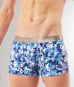 Trunks<Parke u0026 Ronen Parke & Ronen Printed Low-Rise Trunk