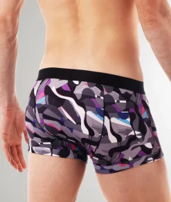 Trunks<Parke u0026 Ronen Parke & Ronen Printed Low-Rise Trunk
