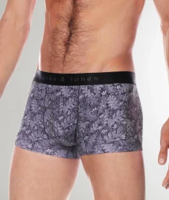 Trunks<Parke u0026 Ronen Parke & Ronen Printed Low-Rise Trunk