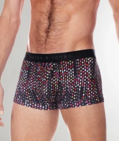 Trunks<Parke u0026 Ronen Parke & Ronen Printed Low-Rise Trunk