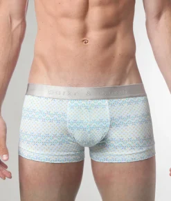 Trunks<Parke u0026 Ronen Parke & Ronen Printed Low-Rise Trunk