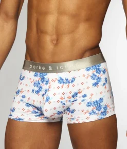 Trunks<Parke u0026 Ronen Parke & Ronen Printed Low-Rise Trunk