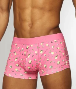 Trunks<Parke u0026 Ronen Parke & Ronen Printed Low-Rise Trunk