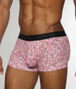 Trunks<Parke u0026 Ronen Parke & Ronen Printed Low-Rise Trunk
