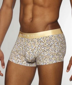 Trunks<Parke u0026 Ronen Parke & Ronen Printed Low-Rise Trunk