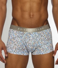 Trunks<Parke u0026 Ronen Parke & Ronen Printed Low-Rise Trunk