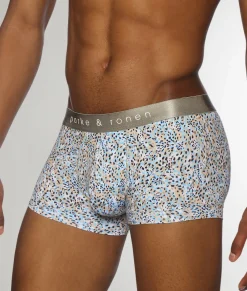 Trunks<Parke u0026 Ronen Parke & Ronen Printed Low-Rise Trunk