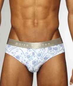 Briefs<Parke u0026 Ronen Parke & Ronen Printed Low-Rise Brief
