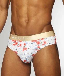 Briefs<Parke u0026 Ronen Parke & Ronen Printed Low-Rise Brief