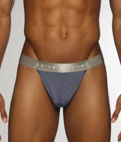 Thongs<Parke u0026 Ronen Parke & Ronen Quartz Jersey Thong