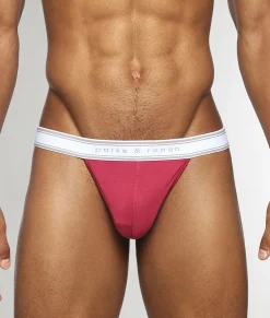 Thongs<Parke u0026 Ronen Parke & Ronen Retro Solid Thong