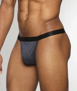 Thongs<Parke u0026 Ronen Parke & Ronen Vault Stripe Thong