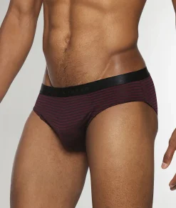 Briefs<Parke u0026 Ronen Parke & Ronen Vault Stripe Low-Rise Brief