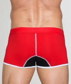 Trunks<PUMP! Actinium Trunk Red/Black