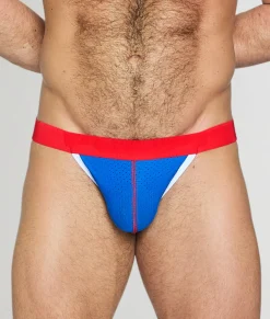 Thongs<PUMP! Cadmium Thong Electric Blue