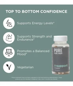 Play|Supplements<Pure For Men T-Support