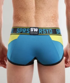 Trunks<Supawear Bionic Trunk Cyber Cerulean