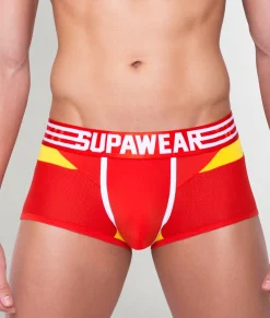 Trunks<Supawear Rocket Trunk Rocket Red