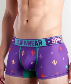 Trunks<Supawear Sprint Trunk Prickly Purple