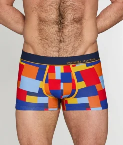 Trunks<Unsimply Stitched Big Block Trunk Big Block Multi