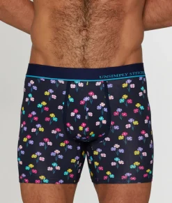 Boxer Briefs<Unsimply Stitched Floral Boxer Brief Navy