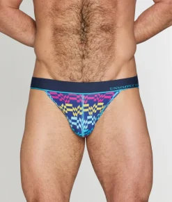 Jockstraps<Unsimply Stitched Retro Stripe Jockstrap Retro Stripe Blue