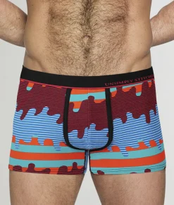 Trunks<Unsimply Stitched Slime Stripe Trunk